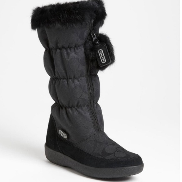 Coach winter boots - Picture 1 of 2
